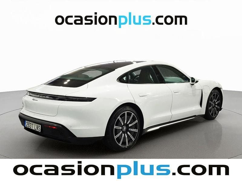Usado Porsche Taycan 300 kW (408 CV) 2021 Blanco Berlina
