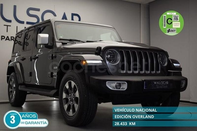 Gris / plata Usado 2018 Jeep Wrangler Sahara SUV | 49.900 € (Precio justo) - Imagen 1/4