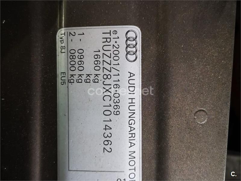 Usado Audi TT 160 CV (117 kW) 2012 Beige Coupe