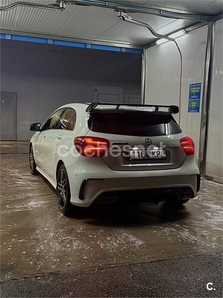 Usado Mercedes A200 AMG line 156 CV (114 kW) 2017 Blanco Berlina