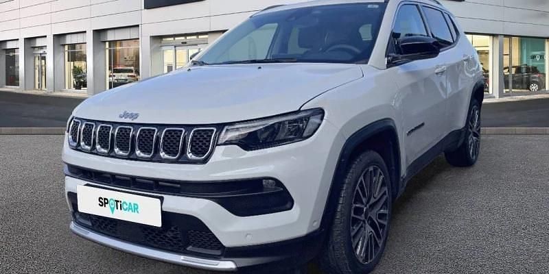 Usado Jeep Compass Limited 131 CV (96 kW) 2021 Blanco SUV