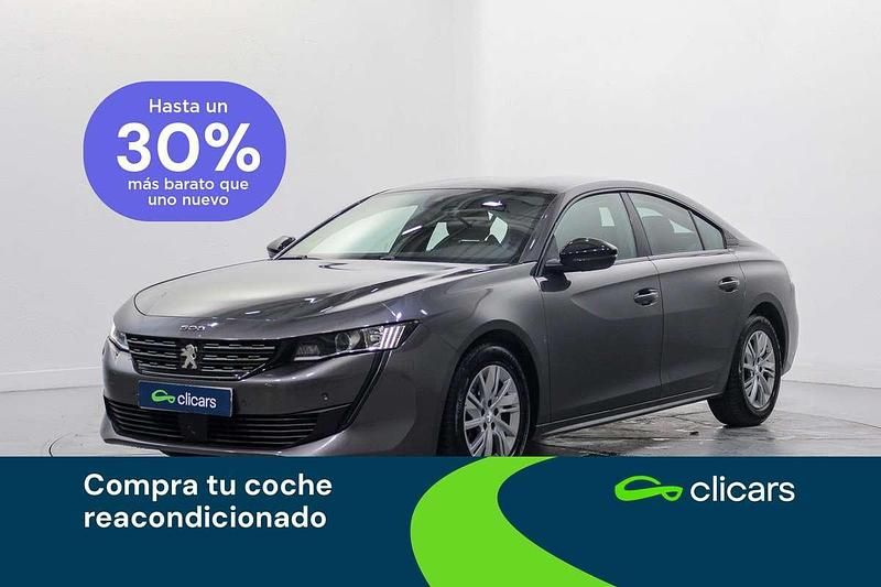Plateado Usado 2021 Peugeot 508 Active Berlina | 15.190 € (Super precio) - Imagen 1/4