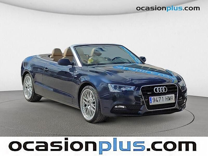 Usado Audi A5 Cabriolet 245 CV (180 kW) 2012 Azul Descapotable