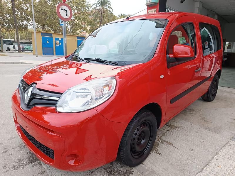 Rojo Usado 2018 Renault Kangoo Monovolumen | 10.500 € (Caro) - Imagen 1/4