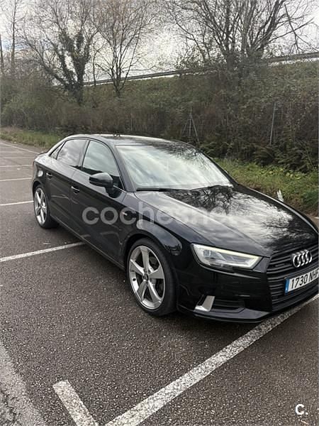 Usado Audi A3 S-Line 184 CV (135 kW) 2018 Negro Berlina