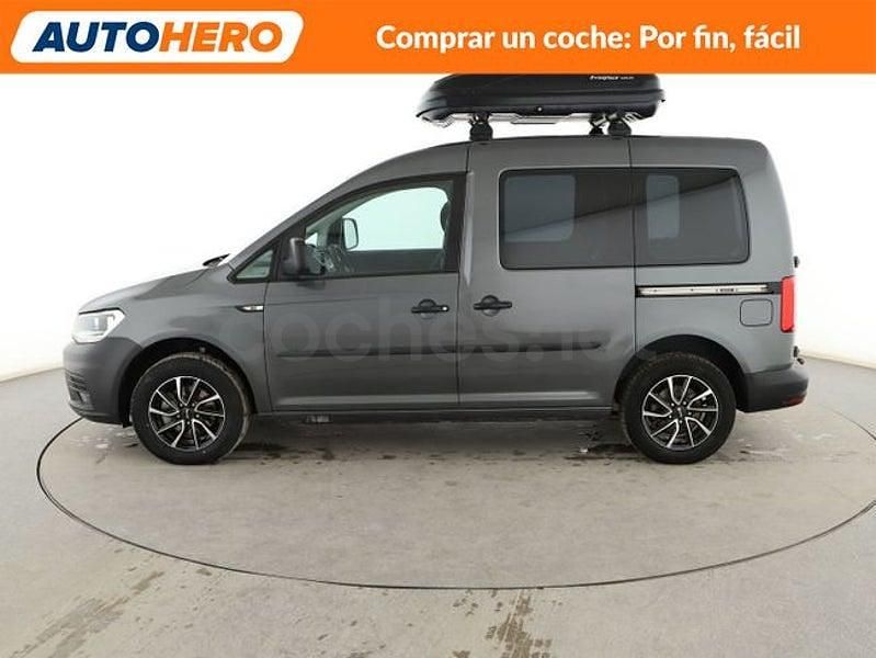 Usado VW Caddy Edition 102 CV (75 kW) 2019 Gris Monovolumen