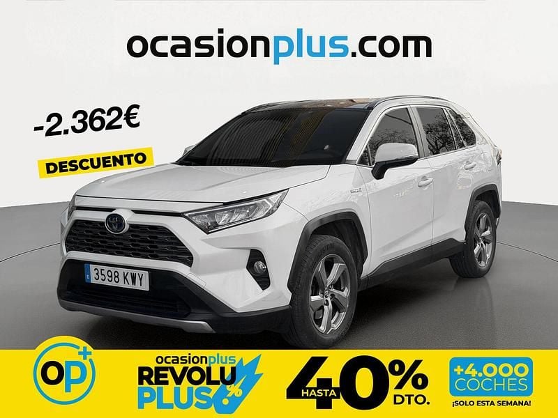 Usado Toyota RAV4 Advance 218 CV (160 kW) 2019 Blanco SUV