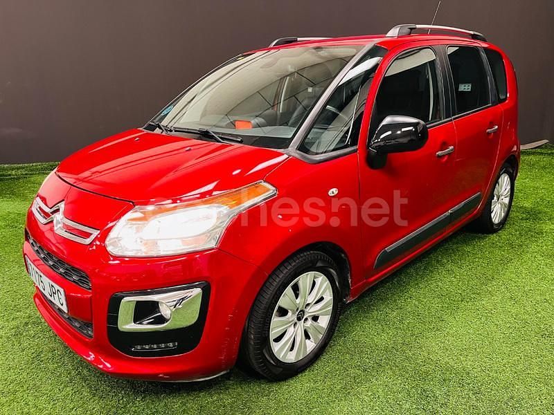 Usado Citroën C3 Picasso Exclusive 99 CV (72 kW) 2016 Granate Monovolumen