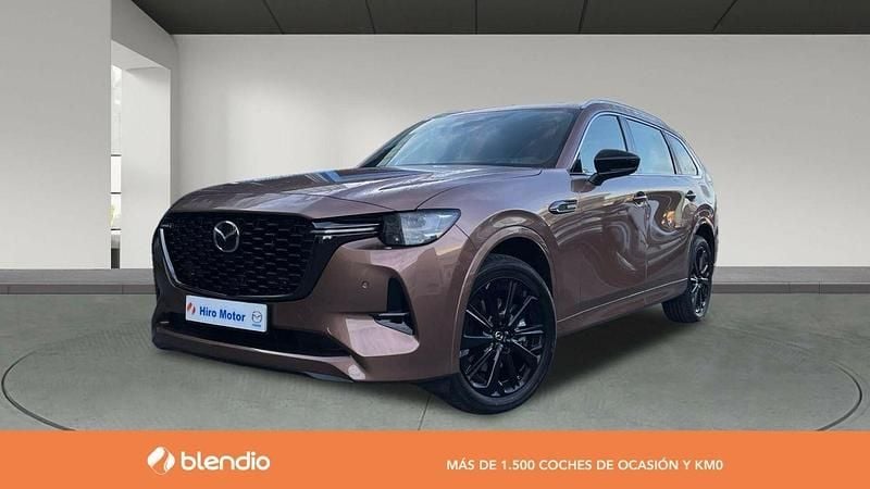 Gris Usado 2024 Mazda CX-80 Homura-Line SUV | 56.990 € (Precio justo) - Imagen 1/4