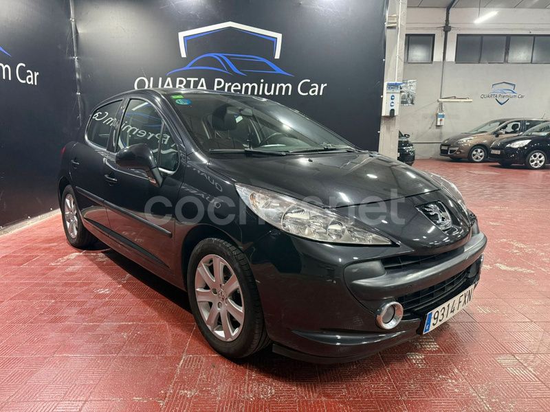 Negro Usado 2007 Peugeot 207 Berlina | 4999 € (Precio justo) - Imagen 1/4