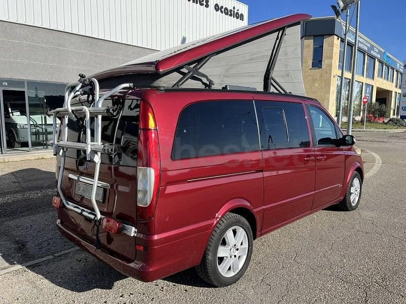 Usado Mercedes Viano 150 CV (110 kW) 2005 Granate Monovolumen