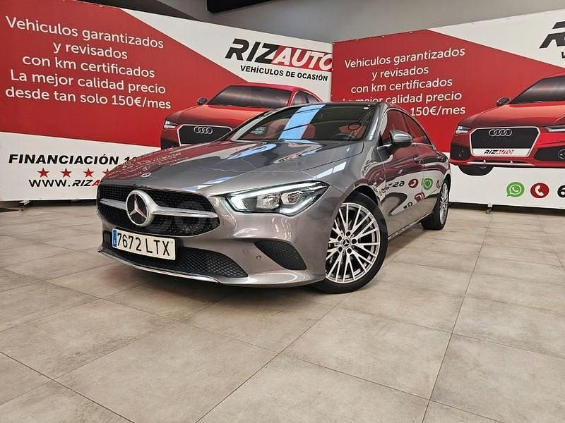 Usado Mercedes CLA220 190 CV (139 kW) 2021 Gris / plata Berlina