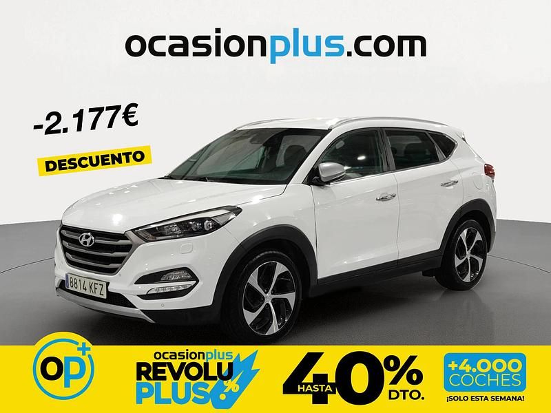 Usado Hyundai Tucson 141 CV (103 kW) 2017 Blanco SUV