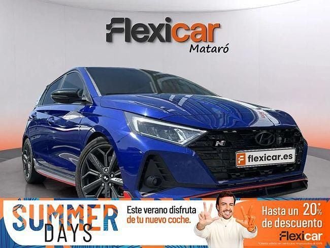 Azul Usado 2021 Hyundai i20 Berlina | 26.990 € (Caro) - Imagen 1/4