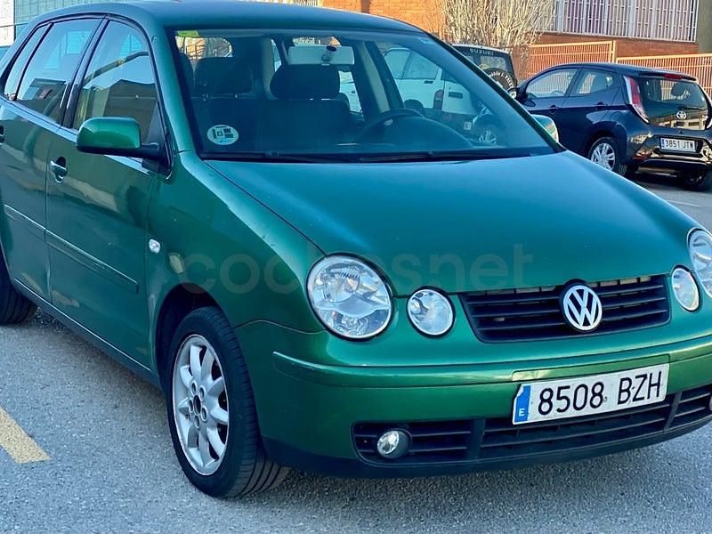 Usado VW Polo Trendline 75 CV (55 kW) 2002 Verde Berlina