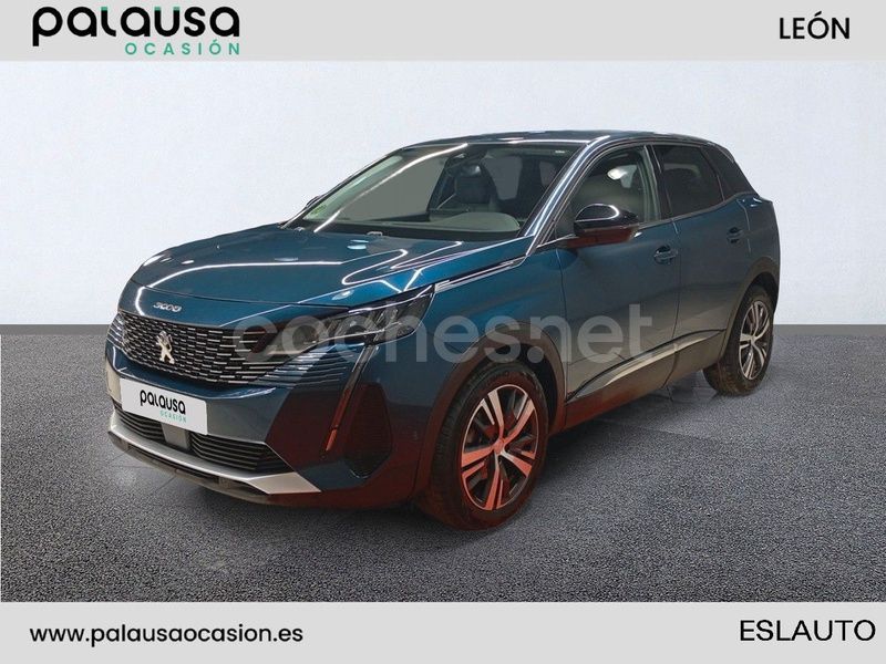 Azul Usado 2022 Peugeot 3008 Allure SUV | 18.900 € (Un poco caro) - Imagen 1/4