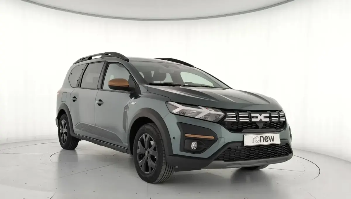 Nuevo Dacia Jogger Extreme 140 CV (102 kW) 2025 Verde cedro Monovolumen