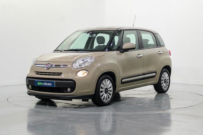Beige Usado 2014 Fiat 500L Pop Star Monovolumen | 7990 € (Precio justo) - Imagen 1/4