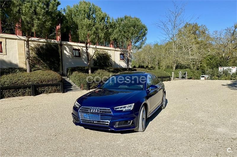 Azul Usado 2016 Audi A4 S-Line Berlina | 19.500 € (Un poco caro) - Imagen 1/3