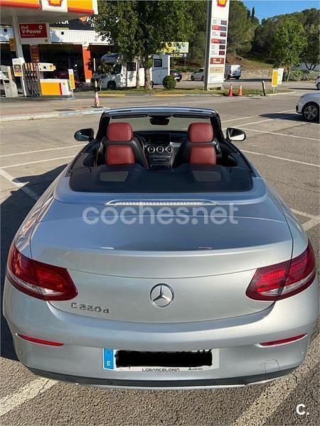 Gris / plata Usado 2018 Mercedes C220 Descapotable | 29.990 € (Precio justo) - Imagen 1/3