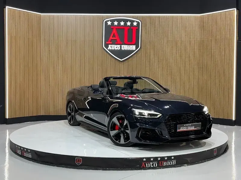 Usado Audi A5 Cabriolet S-Line 190 CV (139 kW) 2017 Azul Descapotable