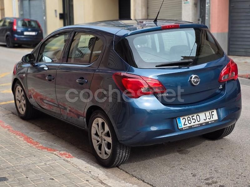Usado Opel Corsa Selective 90 CV (66 kW) 2015 Azul Berlina