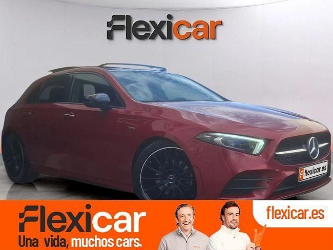 Rojo Usado 2021 Mercedes A200 Berlina | 25.990 € (Precio justo) - Imagen 1/4