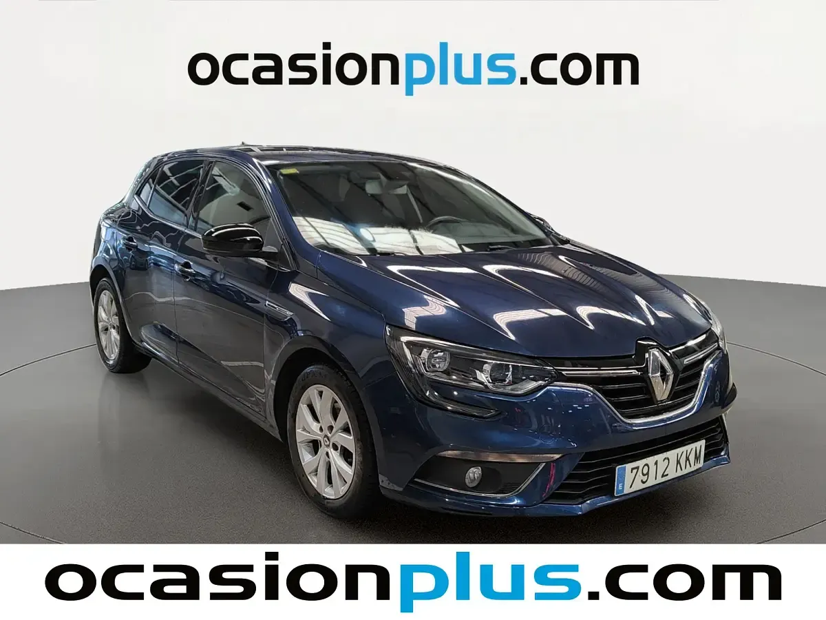 Usado Renault Mégane LIMITED 132 CV (97 kW) 2018 Azul Utilitario