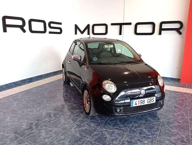 Usado Fiat 500 Sport 101 CV (74 kW) 2008 Negro Utilitario