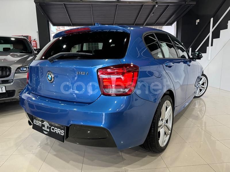 Usado BMW 116 109 CV (80 kW) 2015 Azul Utilitario