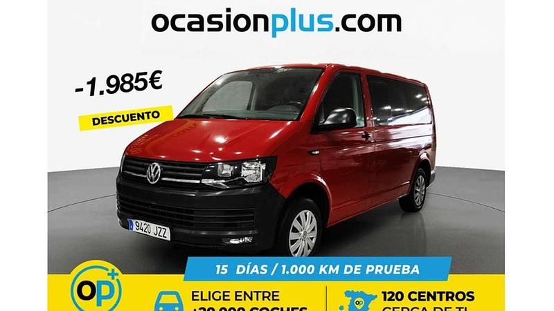 Rojo Usado 2017 VW T6 Trendline Van | 24.815 € (Super precio) - Imagen 1/4