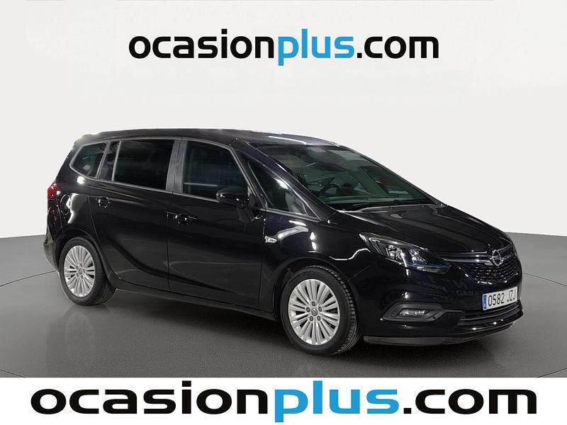 Usado Opel Zafira Selective 140 CV (102 kW) 2017 Negro Monovolumen