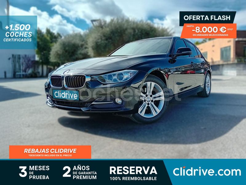Negro Usado 2015 BMW 318 Berlina | 14.990 € (Buen precio) - Imagen 1/3