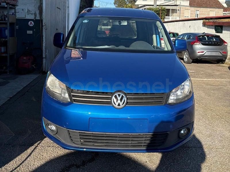 Usado VW Caddy Trendline 102 CV (75 kW) 2010 Azul Monovolumen