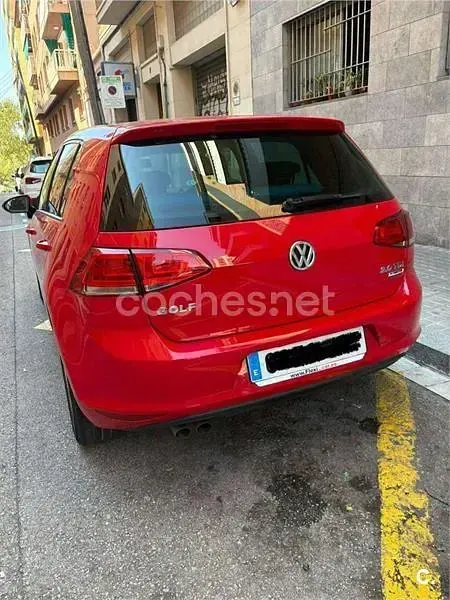 Usado VW Golf VII Sportline 150 CV (110 kW) 2016 Rojo Berlina