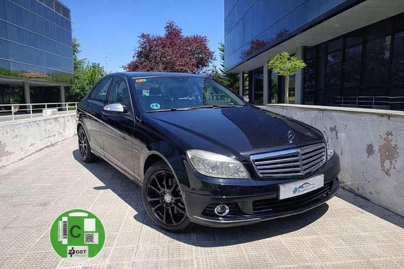Usado Mercedes C280 Elegance 231 CV (169 kW) 2007 Negro Berlina