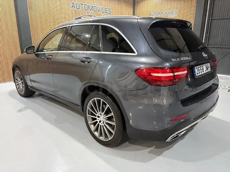 Usado Mercedes GLC220 170 CV (125 kW) 2017 Gris / plata SUV