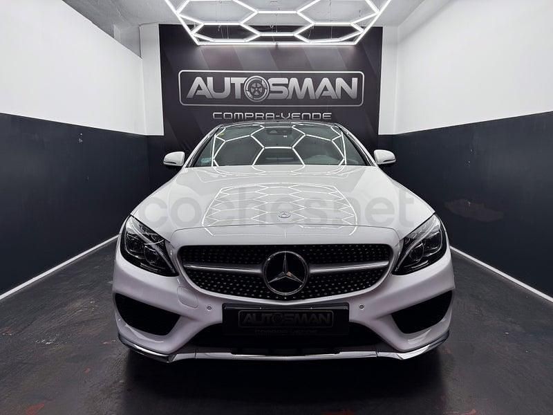 Usado Mercedes C220 170 CV (125 kW) 2016 Blanco Coupe