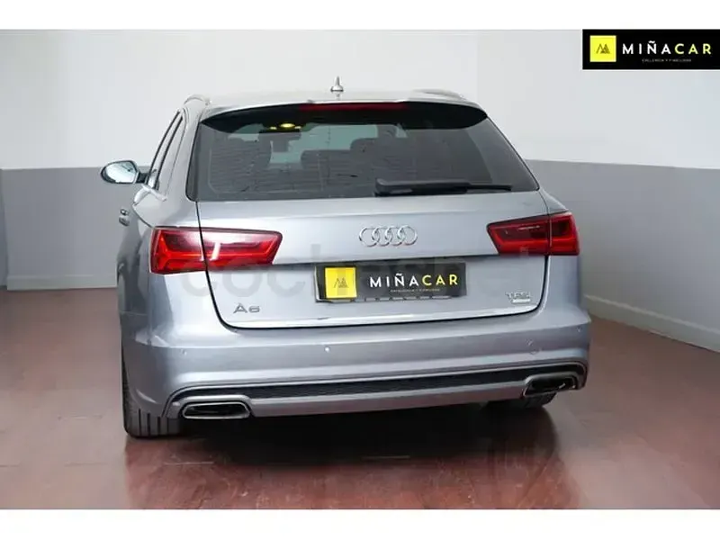 Usado Audi A6 S-Line 190 CV (139 kW) 2015 Gris / plata Familiar