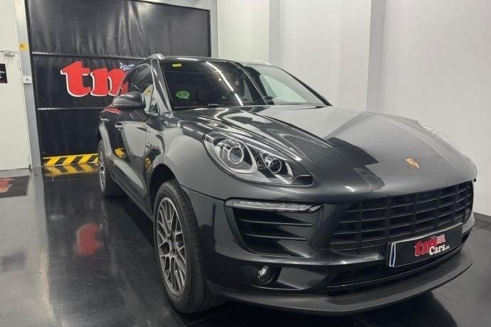 Grisnegro Usado 2016 Porsche Macan S SUV | 33.900 € (Precio justo) - Imagen 1/4