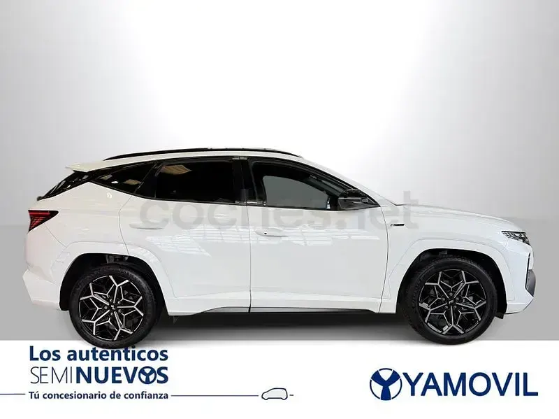 Usado Hyundai Tucson N Line 150 CV (110 kW) 2022 Blanco SUV
