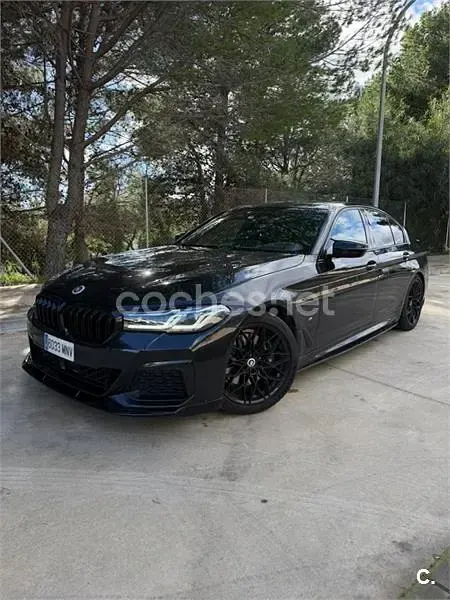 Usado BMW 530 M Sport 252 CV (185 kW) 2021 Negro Berlina