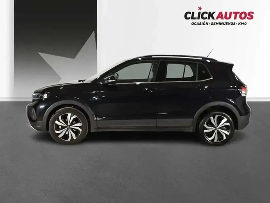 Usado VW T-Cross 95 CV (69 kW) 2025 Negro SUV