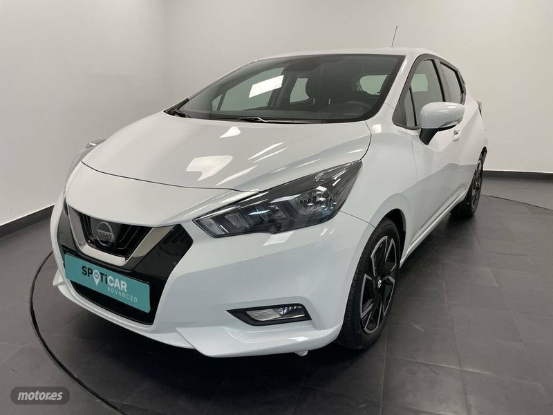 Blanco Usado 2021 Nissan Micra Acenta Utilitario | 13.900 € (Un poco caro) - Imagen 1/4