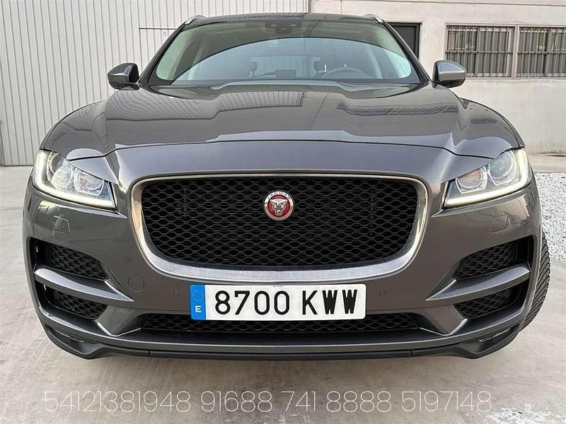 Gris Usado 2019 Jaguar F-Pace Prestige SUV | 19.990 € (Super precio) - Imagen 1/4