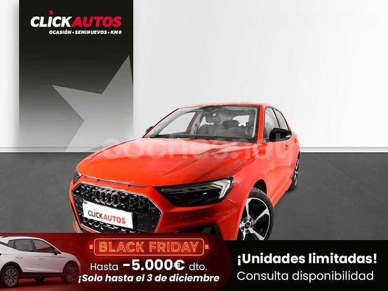 Rojo Usado 2024 Audi A1 Sportback Comfort Utilitario | 22.750 € (Precio justo) - Imagen 1/4