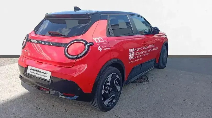 Nuevo Nissan Micra N-Connecta 88 kW (120 CV) 2026 Mars red black metalizado Utilitario