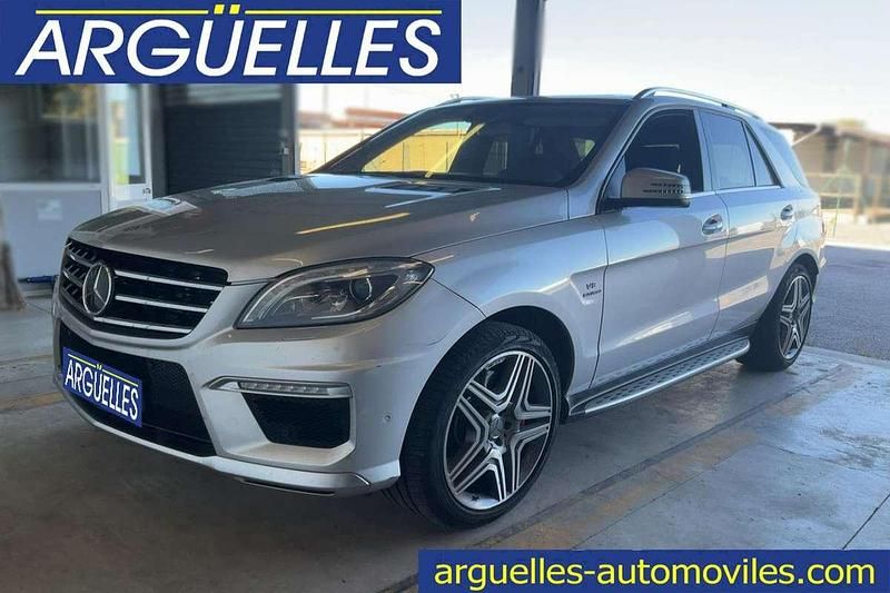 Usado Mercedes ML320 AMG 525 CV (386 kW) 2015 Plateado SUV