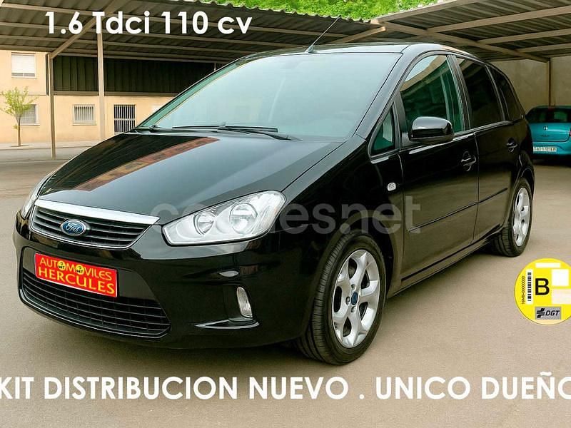 Negro Usado 2010 Ford C-MAX Trend Monovolumen | 5950 € (Precio justo) - Imagen 1/4