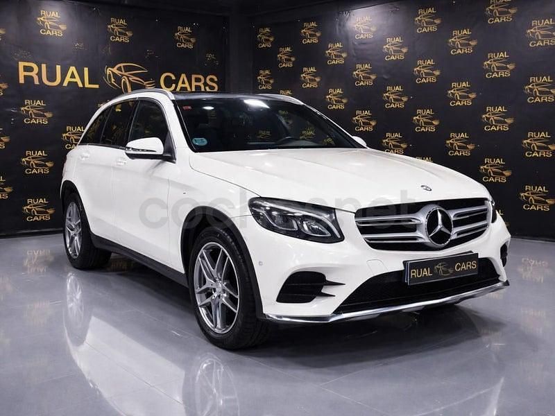 Usado Mercedes GLC250 204 CV (150 kW) 2017 Blanco SUV
